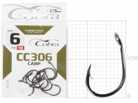 Крючки Cobra CARP KOI сер. CC306 разм. 006 10шт.