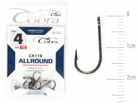 Крючки Cobra Allround CRYSTAL сер. CA116 разм. 004 10шт.
