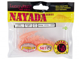 Твистеры съедобные искусственные LJ Pro Series NAYADA 04.50/F05 9шт. - Твистеры съедобные искусственные LJ Pro Series NAYADA 04.50/F05 9шт.