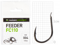 Крючки FC FEEDER сер. FC110 разм.004 7шт.