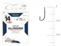 Крючки Cobra Allround CRYSTAL сер. CA116 разм. 014 10шт.