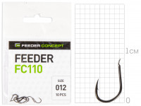 Крючки FC FEEDER сер. FC110 разм.012 10шт.