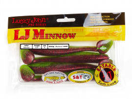 Виброхвосты съедобные LJ Pro Series MINNOW 5.5in (13.90)/T44 4шт. - Виброхвосты съедобные LJ Pro Series MINNOW 5.5in (13.90)/T44 4шт.