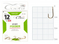 Крючки Cobra FEEDER CLASSIC сер. CF201 разм. 012 10шт.