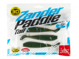 ВИБРОХВОСТЫ LJ 3D SERIES ZANDER PADDLE TAIL 4.8IN (12.00)/Z09 4ШТ. - ВИБРОХВОСТЫ LJ 3D SERIES ZANDER PADDLE TAIL 4.8IN (12.00)/Z09 4ШТ.