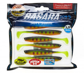 Виброхвосты LJ 3D Series BASARA SOFT SWIM 3.5in (08,89)/PG01 6шт. - Виброхвосты LJ 3D Series BASARA SOFT SWIM 3.5in (08,89)/PG01 6шт.
