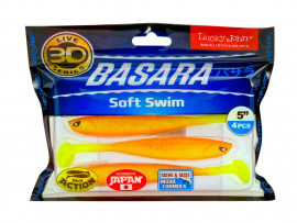 Виброхвосты LJ 3D Series BASARA SOFT SWIM 5.0in (12,70)/PG03 4шт. - Виброхвосты LJ 3D Series BASARA SOFT SWIM 5.0in (12,70)/PG03 4шт.