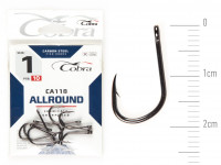 Крючки Cobra Allround HANNA сер. CA118 разм. 001 10шт.