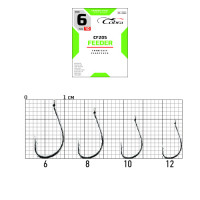 Крючки Cobra FEEDER UNIVERSAL сер. CF205 разм.008 10шт.
