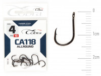 Крючки Cobra Allround HANNA сер. CA118 разм. 004 10шт.