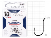 Крючки Cobra Allround HINNU сер. CA119 разм. 010 10шт.