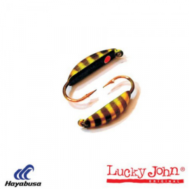 Мормышка вольф. Lucky John БАНАН супер с петел. 025мм/38 - Мормышка вольф. Lucky John БАНАН супер с петел. 025мм/38