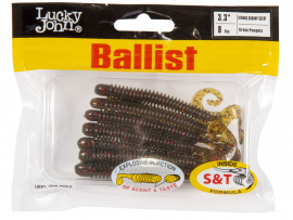 Твистеры съедобные LJ Pro Series BALLIST 3.3in (08.40)/PA03 8шт. - Твистеры съедобные LJ Pro Series BALLIST 3.3in (08.40)/PA03 8шт.