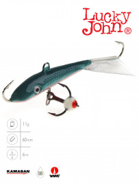 Балансир Lucky John FIN 4 с тр. 60мм/54 блистер - Балансир Lucky John FIN 4 с тр. 60мм/54 блистер