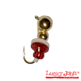 Мормышка вольфрамовая Lucky John Муравей с петелькой и бисером 040/G - Мормышка вольфрамовая Lucky John Муравей с петелькой и бисером 040/G