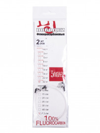 Поводки Fluorocarbon LJ BigBait d 1,00мм/32кг/70cm/2шт. - Поводки Fluorocarbon LJ BigBait d 1,00мм/32кг/70cm/2шт.
