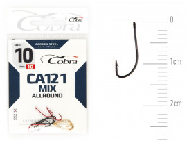 Крючки Cobra Allround MIX сер. CA121 разм. 010 10шт. - Крючки Cobra Allround MIX сер. CA121 разм. 010 10шт.