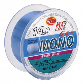 Леска монофильная WFT KG MONO EXTRA Steel Blue 300/040 - Леска монофильная WFT KG MONO EXTRA Steel Blue 300/040