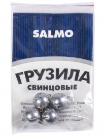 Груз-головки Salmo ЧЕБУРАШКА с разв. уш. 028г 4шт. - Груз-головки Salmo ЧЕБУРАШКА с разв. уш. 028г 4шт.