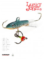 Балансир Lucky John CLASSIC 3 с тр. 30мм/53 блистер