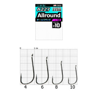 Крючки Cobra Pro AIIROUND сер.A227 разм.010 10шт.