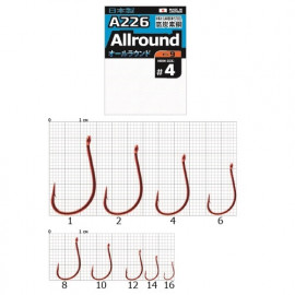 Крючки Cobra Pro AIIROUND сер.A226 разм.006 10шт. - Крючки Cobra Pro AIIROUND сер.A226 разм.006 10шт.