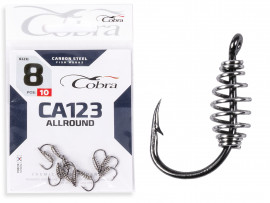 Крючки Cobra Allround PASTEHOLDER сер. CA123 разм. 008 10шт. - Крючки Cobra Allround PASTEHOLDER сер. CA123 разм. 008 10шт.
