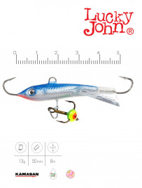 Балансир Lucky John CLASSIC 5 с тр. 50мм/15H блистер - Балансир Lucky John CLASSIC 5 с тр. 50мм/15H блистер