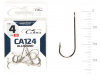 Крючки Cobra Allround ROUND сер. CA124 разм. 004 10шт.