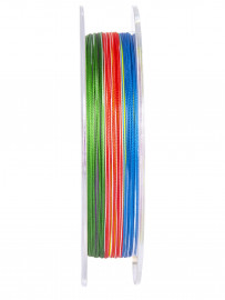 Шнур плетёный Lucky John Vanrex EGI & JIGGING х4 BRAID Multi Color 150/017 - Шнур плетёный Lucky John Vanrex EGI & JIGGING х4 BRAID Multi Color 150/017