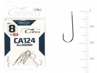 Крючки Cobra Allround ROUND сер. CA124 разм. 008 10шт.