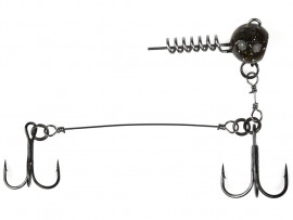 Оснастка стальная Lucky John DEEP PIKE STINGER RIG L+FLEXHEAD 10г - Оснастка стальная Lucky John DEEP PIKE STINGER RIG L+FLEXHEAD 10г