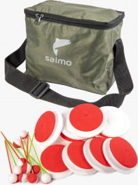 Кружки SALMO в сумке 150г диаметр 14см 10шт. набор - Кружки SALMO в сумке 150г диаметр 14см 10шт. набор