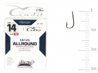 Крючки Cobra Allround STRUGER сер. CA125 разм. 014 10шт.