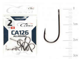 Крючки Cobra Allround VIKING сер. CA126 разм. 002 10шт. - Крючки Cobra Allround VIKING сер. CA126 разм. 002 10шт.