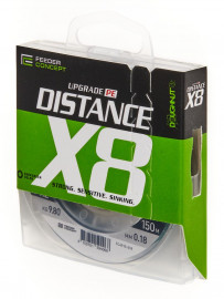 Шнур плетёный Feeder Concept Distance х8 BRAID Dark Green 150/018 - Шнур плетёный Feeder Concept Distance х8 BRAID Dark Green 150/018