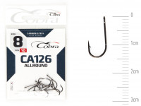 Крючки Cobra Allround VIKING сер. CA126 разм. 008 10шт.