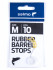 Стопоры резиновые Salmo RUBBER BARREL STOPS р.002M 10шт. - Стопоры резиновые Salmo RUBBER BARREL STOPS р.002M 10шт.