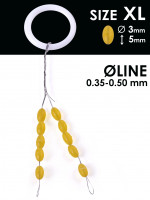 Стопоры резиновые Salmo RUBBER BARREL STOPS р.004XL 10шт.