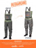 Полукомбинезон забродный Norfin PILOT STOCKINGFOOT 2 р.LS - Полукомбинезон забродный Norfin PILOT STOCKINGFOOT 2 р.LS