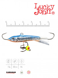 Балансир Lucky John CLASSIC 5 с тр. 50мм/45H блистер - Балансир Lucky John CLASSIC 5 с тр. 50мм/45H блистер