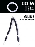 Стопоры резиновые Salmo RUBBER CYLINDER STOPS р.002M 10шт.