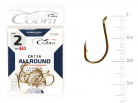 Крючки Cobra Allround BEAK сер. CA114 разм. 002 10шт.