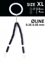 Стопоры резиновые Salmo RUBBER CYLINDER STOPS р.004XL 10шт.