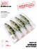 Виброхвосты LJ 3D Series ANIRA SOFT SWIM 6,0in (15,20)/A03 4шт. - Виброхвосты LJ 3D Series ANIRA SOFT SWIM 6,0in (15,20)/A03 4шт.