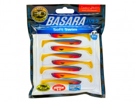 Виброхвосты LJ Pro Series 3D BASARA SOFT SWIM 06,35/PG06 8шт. - Виброхвосты LJ Pro Series 3D BASARA SOFT SWIM 06,35/PG06 8шт.