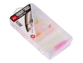Комплект приманки и оснастки Lucky John HUNGRY TROUT SET - Комплект приманки и оснастки Lucky John HUNGRY TROUT SET