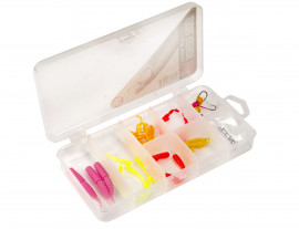 Комплект приманки и оснастки Lucky John HUNGRY TROUT SET - Комплект приманки и оснастки Lucky John HUNGRY TROUT SET
