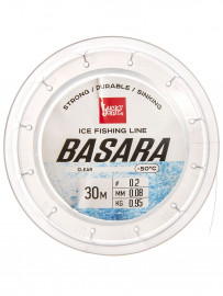 Леска монофильная зимняя Lucky John BASARA Clear 030/008 - Леска монофильная зимняя Lucky John BASARA Clear 030/008