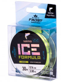 Леска монофильная зимняя Salmo Elite ICE FORMULA Fluo Yellow 030/014 - Леска монофильная зимняя Salmo Elite ICE FORMULA Fluo Yellow 030/014
